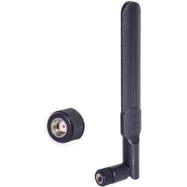 Imagem de Antena de câmera de trilha celular 4G LTE 8dBi RP-SMA antena macho compatível com Spypoint Link Micro Solar EVO Link S Dark Wildlife Hunting Game Cam Câmera de segurança móvel ao ar livre