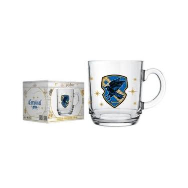 Imagem de Caneca De Vidro Harry Potter Casas 300 ML  Corvinal  - Allmix