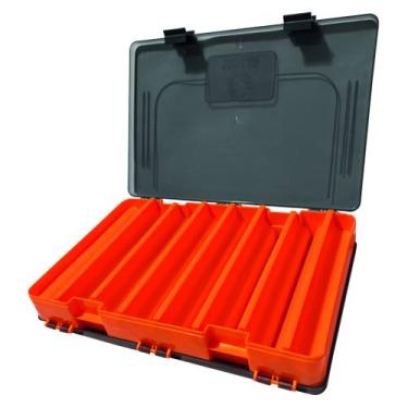 Imagem de Estojo Pesca Duplo Colorido Isca Artificial 14 Divisórias Bait Box Org