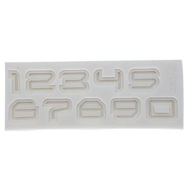 Imagem de Molde de Números 3D Pasta Artesanato -  Prime Chef