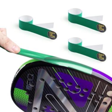Imagem de Fita Protetora Raquete De Beach Tennis Verde - 3 Un - Transpire Mais