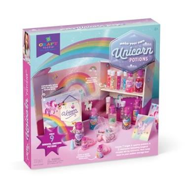 Imagem de Craft-tastic – DIY Unicorn Potions Craft Kit – Includes Unicorn Potion Book with Magical Recipies, Enchanted Ingredients, Potion Cabinet & More! – Arts & Crafts for Kids – Fun, Creative & Unique Gift