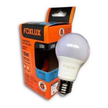 Imagem de Kit com 10 Lâmpadas Led Bulbo 9w 6500k Bivolt Fx - FOXLUX JS, Bivolt