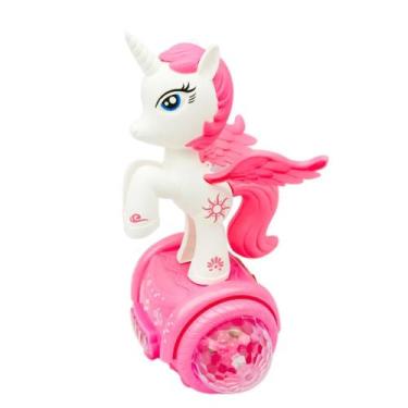 Imagem de Brinca brilha unicórnio - unicórnio com luzes (1 unidade) - Royal Toys