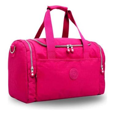 Imagem de Bolsa Academia Transversal Reforçada Trabalho Estilosa Resistente Nylo