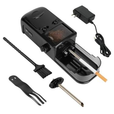 Imagem de Máquina elétrica de enrolar cigarros, máquina injetora de tabaco portátil pode moer com ervas, tabaco, etc. Adequado para tubos de cigarro e papéis de enrolar