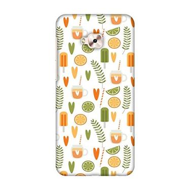 Imagem de AMZER Capa rígida estampada feita à mão com design fino para Asus ZenFone 4 Selfie Pro ZD552KL - Era de um verão