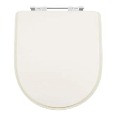 Imagem de Tampa De Vaso Sanitário Laqueado Belle Epoque Creme - Sicmol