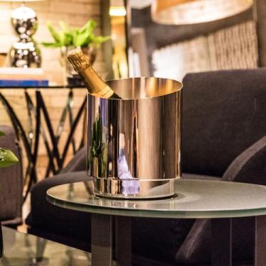 Imagem de Cachepot Sintonia Leo Romano Níquel - St James