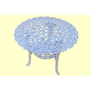 Imagem de Mesa de Centro Viena em Alumínio Fundido - Cód 1811 - Barrocarte 