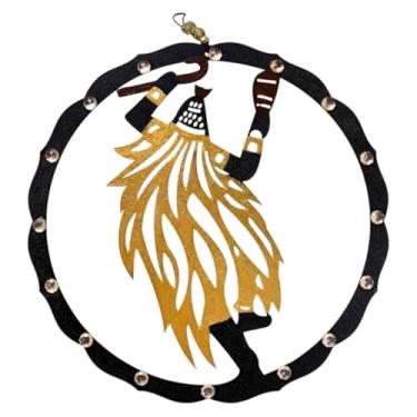 Imagem de Mandala Orixá Imagem Umbanda Terreiro Pendurar Parede 20cm (Obaluaê)