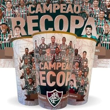 Imagem de Copo do Fluminense Oficial Campeões da Recopa 2024 - Plástico 550ml