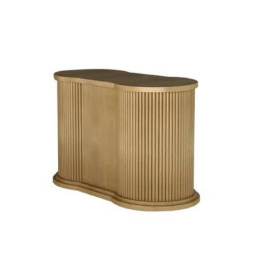 Imagem de Base Ripada Retangular - Tommy Design - Movelaria Fragata, Mel