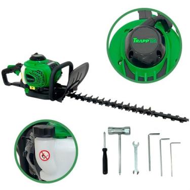 Imagem de Aparador Podador Cortador Cerca Viva Gasolina Trapp HTX 6000 Podadeira