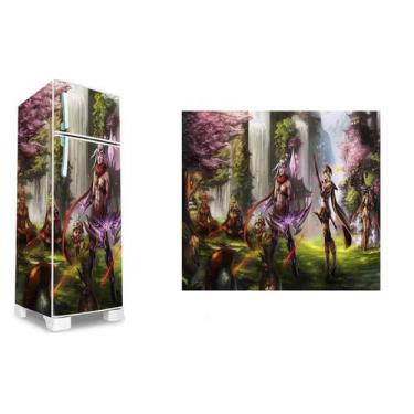 Imagem de Adesivo decorativo geladeira completa   (03 peças 80x190) games - ATIT