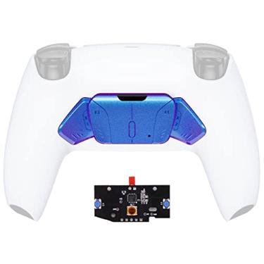 Imagem de Kit Turn Rise to RISE4 – Redesenhado Chameleon Roxo Azul K1 K2 K3 K4 Botões Traseiros e Placa PCB Remapear para Controlador PS5 Kit de Remapeamento eXtremeRate RISE & RISE4 - Controle e outros