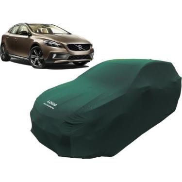 Imagem de Capa De Tecido Para Proteção Carro Volvo V40 - Mz, Verde