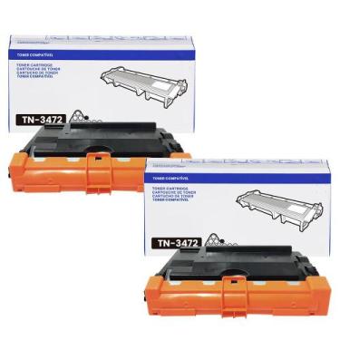 Imagem de Kit 02 Toner Tn3472 Compatível Para brother MFC-L6702DW - Digital Qual