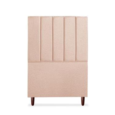 Imagem de Cabeceira Estofada Cama Box Solteiro Carla 110cm Linho - D A DECOR, RO