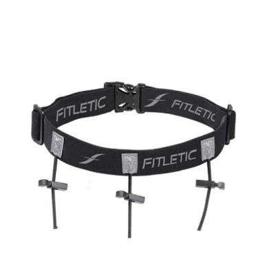 Imagem de Cinto Para Corrida Com Porta Número Fitletic Race I Preto