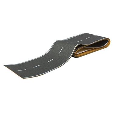 Imagem de Roadway Roadway Walthers HO Escala flexível autoadesiva pavimentada (linhas brancas)