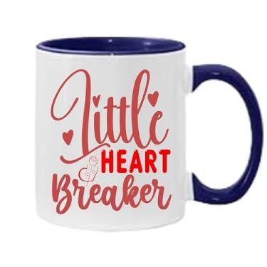 Imagem de SpreadPassion Caneca de café Little Beart Breaker, presente para namorado e namorada, ideia de presente de dia dos namorados, presente para marido e esposa, ideia de presente de aniversário do dia dos