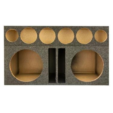 Imagem de Caixa regua 2 woofer 12 + 4 driver 2 tweeter vazia - ANDIRA CAIXAS
