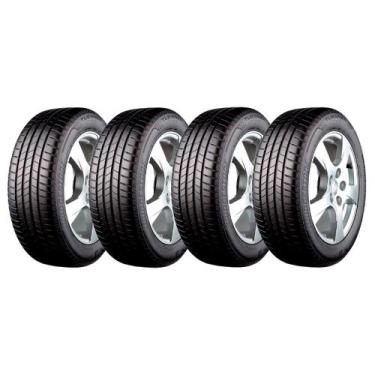 Imagem de Kit 4 Pneus Aro 17 Bridgestone 225/45 R17 91Y Turanza T005