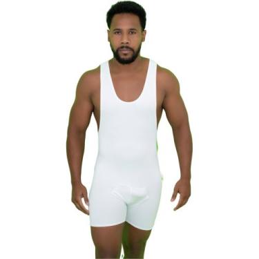 Imagem de Macaquinho Regata Shorts Masculino Para O Carnaval - Carolina Wuyk, Br