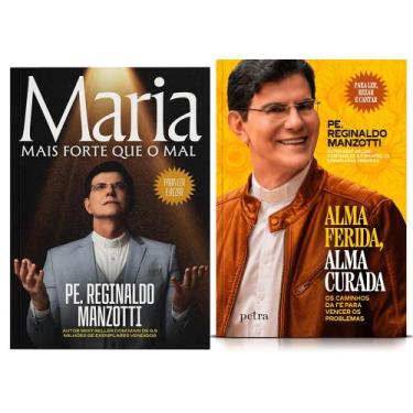 Imagem de Kit 2 Livros Físico, Maria Mais Forte Que O Mal - Padre Reginaldo Manz
