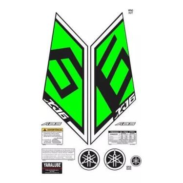 Imagem de Adesivo Kit Yamaha Xj6 2015 Faixa Do Tanque Emblemas Np940 - Resitank