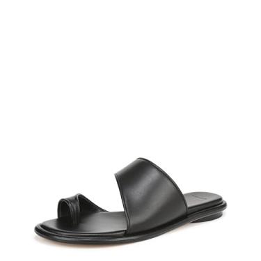 Imagem de Vince Sandália feminina Lukas Slide, Couro preto, 36