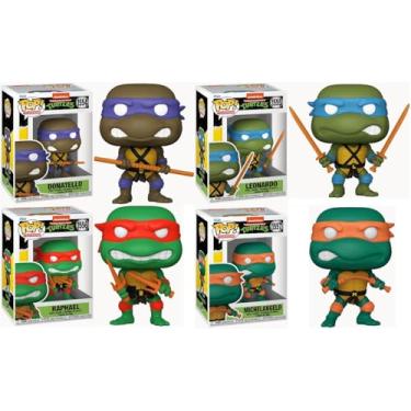 Imagem de Funko Teenage Mutant Ninja Turtles Pop! Conjunto completo (4)