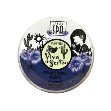 Imagem de Gel esfoliante de moringa 200g- viva o sertao linha spa - Flora pura