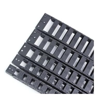 Imagem de Equipamentos industriais Hight Quality 1meter Cable Drag Chain Bridge type external opening Series of J15Q.1.W 15 * 15 15 * 20 15 * 30 15 * 40 15 * 50 Corrente de transmissão(28mm,15x30 mm)