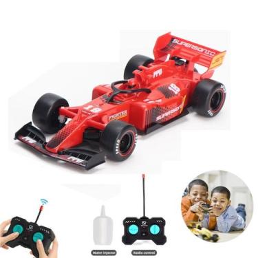 Imagem de Carrinho Formula 1 Controle Remoto Fumaça LED e Efeito Realista - Drif