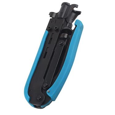 Imagem de Ferramenta de Compressão Ajustável de Zaweliyo, Pequenos Alicates Portáteis de Crimpagem de Cabo Coaxial para RG59 Com Ferramenta de Conector de Cabo, Ferramenta de Conector F