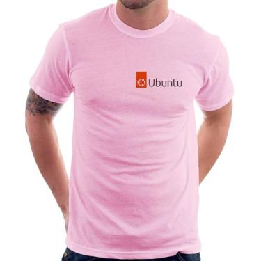 Imagem de Camiseta Ubuntu Linux - Foca na Moda, Rosa bebê, G