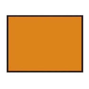 Imagem de Kit 4 Placas Numerologia Laranja Lisa Sem Escrita P/ Carga - Sinalizan