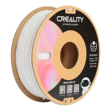 Imagem de Filamento 3D Creality Cr-Pla 1,75Mm Gesso Branco 1Kg