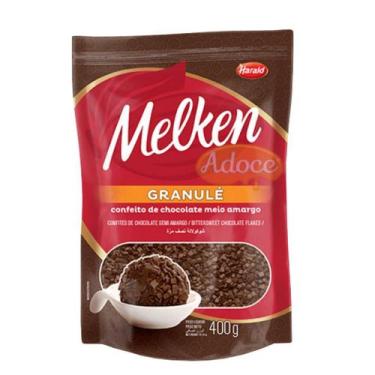 Imagem de Confeito melken granulé 400g harald, MEIO AMARGO
