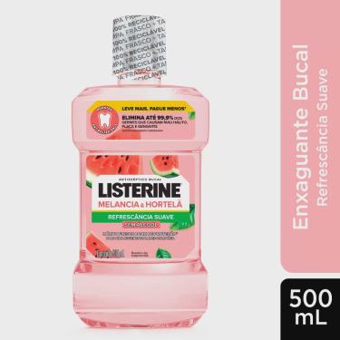 Imagem de Enxaguante bucal listerine melancia & hortela 500ML