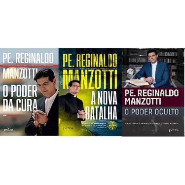 Imagem de Kit 3 livros Reginaldo Manzotti O poder da cura + A nova batalha + O Poder Oculto
