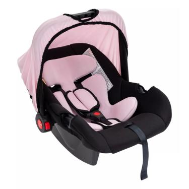 Imagem de Bebê Conforto Dream Preto e Rosa - Styll Baby