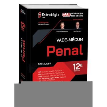 Imagem de Vade-mécum Penal 43º exame da ordem 2025 12ª Edição