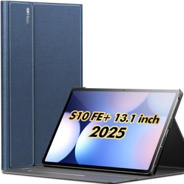 Imagem de INFILAND Capa para Samsung Galaxy Tab S10 FE+ 5G, capa ultrafina com suporte para caneta S para tablet Galaxy Tab S10 FE+ 13,1 polegadas (SM-X620/SM-X626B) 2025 [despertar/hibernar automaticamente