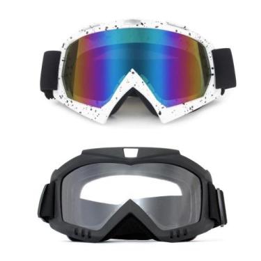 Imagem de Kit 2 Unidades Óculos Esportivo Para PaintBall Snowboard Kitesurf Moto