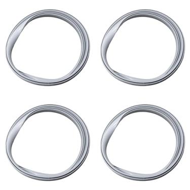 Imagem de SURPOUF 4PK 9206-164-009 Gaske de vidro para porta de secadora 13,6 kg, adequado para secador de pilha