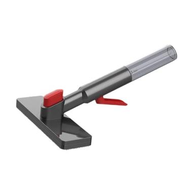 Imagem de IEUDNS Limpeza de mesa de esfregão a seco molhado Limpeza portátil Mini MOP Compacto de cozinha para móveis para mobília de escritório Banheiro, Cinza