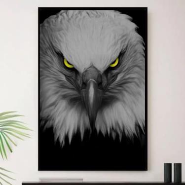 Imagem de Genérico, Quadro Gavião Escritório Vencedor Decorativo A3 35x45cm